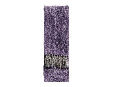 RRP: $719, Chenille Herringbone Throw Plum 1300x17...