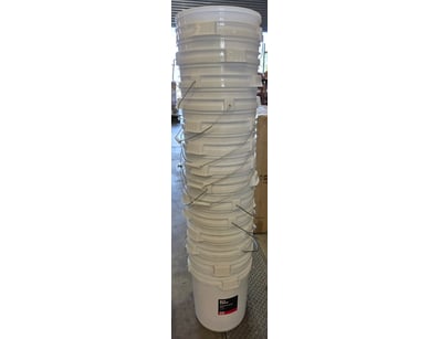 All purpose 30L white tub. With handles no lid.
...