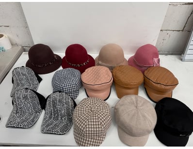 Extensive collection of 14 Lala hats and caps feat...