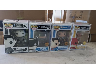 FUNKO POP! DC SUPER HEROES VINYL FIGURE COLLECTION...