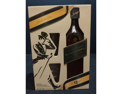 Johnnie Walker Black Label 12 Year Old Blended Sco...
