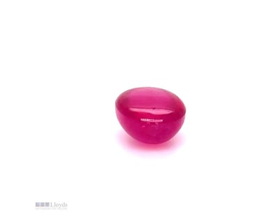 RED RUBY - OVAL CABOCHON SHAPE 12MM X 10MM 8CT    ...