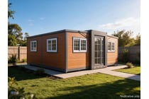 4 · Brown Expandable Container House with Ensuite