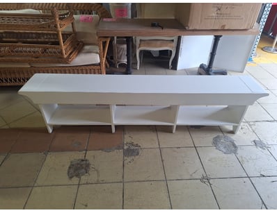 Large Bench, Timber Style, White Finish

Dimension...