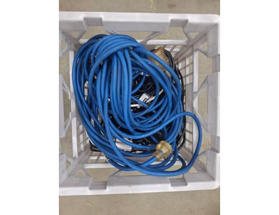 Various 240v Power And Extension Cords, Quantity T...