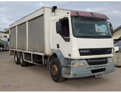 <b>2004 DAF LF55 4x2 Box Truck - 448,602 km - Roll...