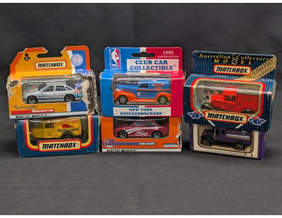 VINTAGE MATCHBOX DIE-CAST COLLECTION - SIX BOXED M...