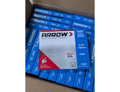 Arrow stables grapas agrafes, 3/8", 10mm, unknown ...