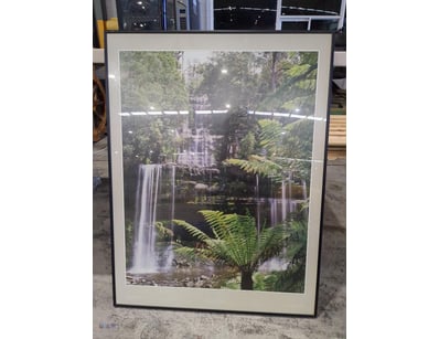 Lot of three framed photographic prints featuring ...