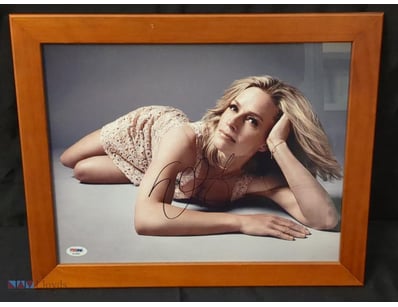 ELISABETH SHUE PHOTOGRAPH.

Item Size: Height: 33c...