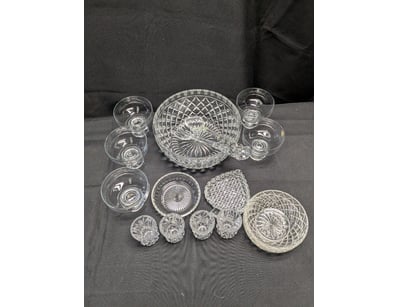 COLLECTION OF CRYSTAL GLASSWARE

Comprehensive V...