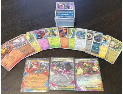 Assorted Bulk Pokémon Cards Including Holos, Mega ...