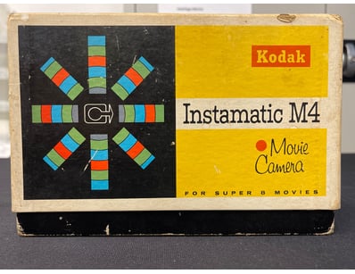 KODAK INSTAMATIC M4 SUPER 8 MOVIE CAMERA

Item S...