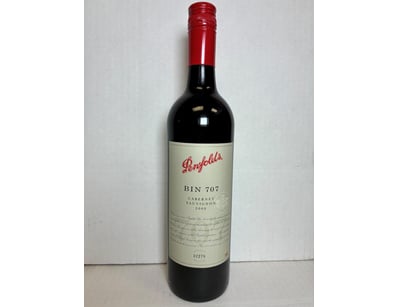 Wine, Penfolds BIN 707, Cabernet Sauvignon 2008, B...