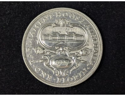 1927 AUSTRALIAN PARLIAMENT HOUSE FLORIN

Conditi...