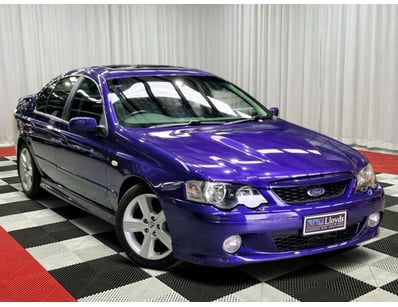 <b>2003 Ford Falcon XR8 Sedan - Purple - 125,458km...