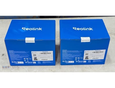Lot of 2x Reolink Argus 3 Ultra Home Security Came...