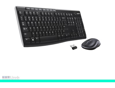 Logitech MK270 Wireless Keyboard and Logitech M185...