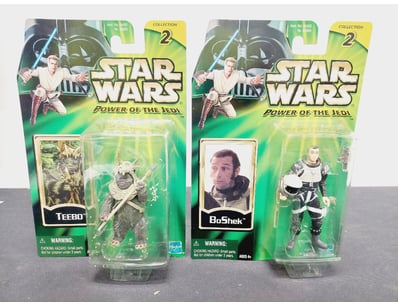 STAR WARS POWER OF THE JEDI ACTION FIGURE COLLECTI...