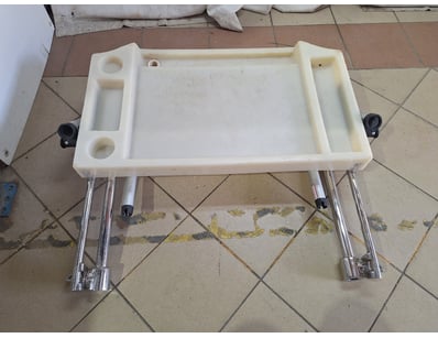 Marine Bait Board With Rod Holder Mounts

