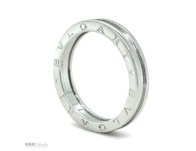 BVLGARI B.ZERO1 18CT WHITE GOLD RING 10.3G     

A...