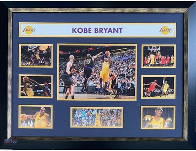 KOBE BRYANT PHOTOGRAPHIC COLLAGE 

Framed Using Do...
