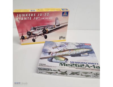 VINTAGE AIRCRAFT MODEL KIT COLLECTION - JUNKERS JU...