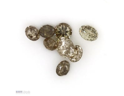 0.32CT TDW, NATURAL FANCY PINK DIAMONDS     

Roun...