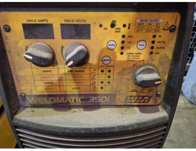 Weldmatic 350i multi-process welding machine by We...