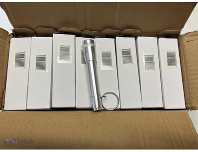 35 X Maverick Aluminium Flashlight take 1 AAA  Bra...