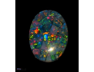 5.5CT  BIG COOBER PEDY MOSAIC OPAL TRIPLET   

Dim...