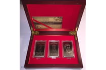 212 · AWESOME SET OF 3 NED KELLY 1 OUNCE INGOTS,