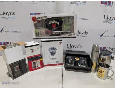 JIM BEAM BOURBON WHISKEY COLLECTIBLE MERCHANDISE B...