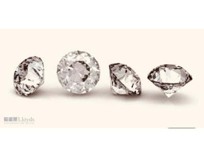 0.05 TCW NATURAL LIGHT BROWN 4 ROUND DIAMONDS     ...