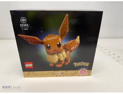 LEGO POKÉMON EEVEE SET #72151 - 587 PIECES BUILDAB...