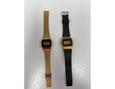 2 Casio Digital Watches. Overall used condition wi...