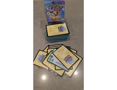ASSORTED *UNCLAIMED* POKEMON TRADING CARD GAME COD...