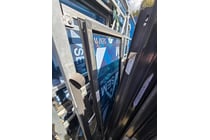 Aluminium Frame Window, 14mm Glass, Fixed Panel,