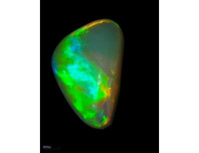 1.7 CARATS LIGHTNING RIDGE CRYSTAL OPAL FROM THE A...