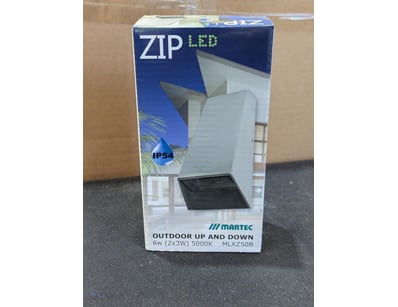 RRP $119.95 Martec ZIP LED outdoor up and down lig...