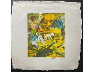 DAVID BROMLEY (1960 - )

Signed, 5 Colour Screenpr...
