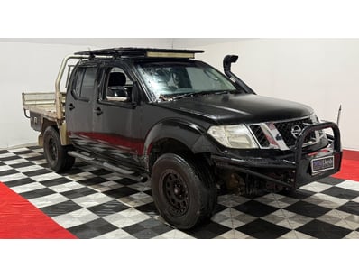 <b>2013 Nissan Navara D40 ST Dual Cab Utility - Bl...