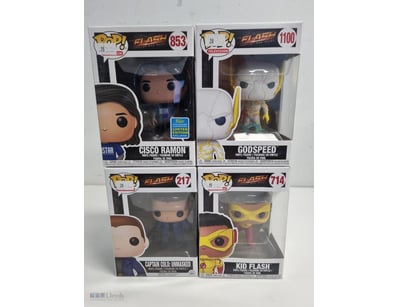 THE FLASH FUNKO POP TELEVISION COLLECTION - FOUR V...