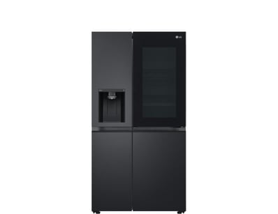 RRP$1,960, LG 635 Litre Side by Side Instaview Fri...