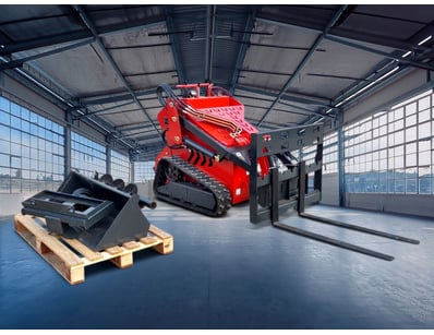 <b>2025 Nuoman NM-SLD10 Mini Skid Steer Loader - N...