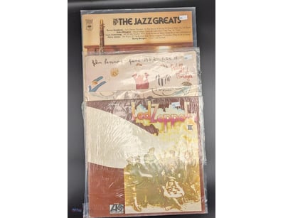 VINTAGE VINYL RECORD COLLECTION - JAZZ GREATS, JOH...