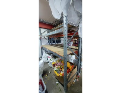 Industrial Racking ONLY

Note: All contents curren...