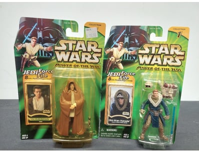 STAR WARS POWER OF THE JEDI ACTION FIGURE COLLECTI...
