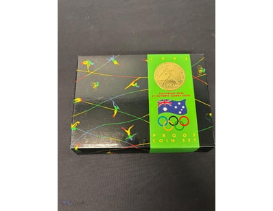 1992 ROYAL AUSTRALIAN MINT OLYMPIC GAMES PROOF COI...