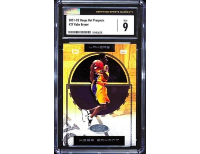 RARE & COLLECTABLE GRADED TRADING CARDS (A985) - Lot 1034